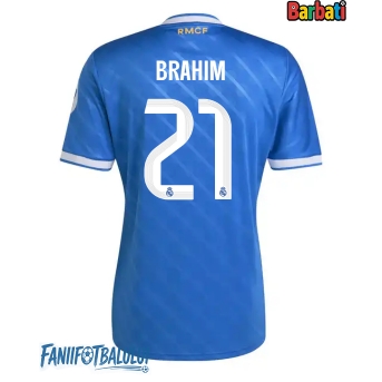 Real Madrid Brahim Diaz #21 Tricou Fotbal Replică 2025-26 Barbati Treilea